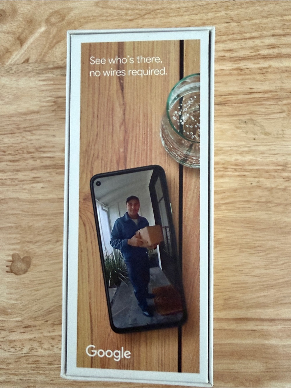 google Nest Doorbell - White with Black Camera Face - Picture 3 of 6